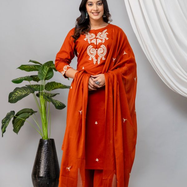 🧡Crimson Grace Suit Set