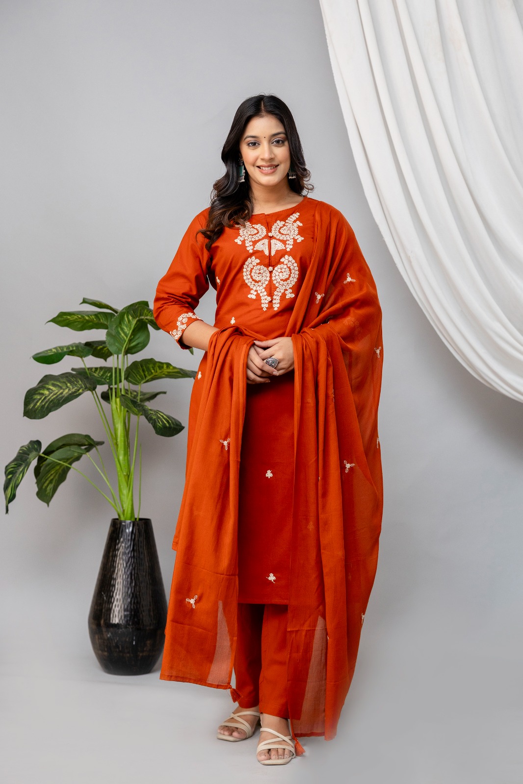 WhatsApp Image 2026-01-15 at 8.00.28 PM (1) 🧡Crimson Grace Suit Set - Image 1